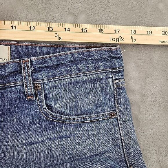 Levis Strauss Signature Womens Jeans Size 14 Medium 34x31 Mid Rise Bootcut Vtg - Picture 8 of 11